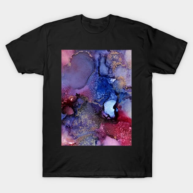 Abstract Galaxy T-Shirt by MyAbstractInk